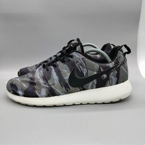 Nike‎ Roshe One GXP 'Black Tiger Camo' Athletic Sneakers Mens Size 10.5 Shoes